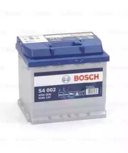 BOSCH 0092S40020 Аккумулятор BOSCH S4 SILVER 12V 52AH 470A ETN 0(R+) B13