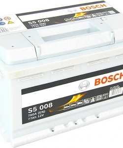 BOSCH 0092S50080 Аккумулятор S5 77 Ah 780А SILVER Plus оп