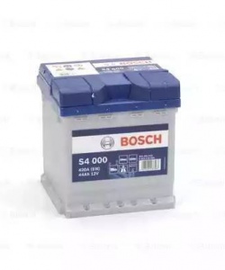 BOSCH 0092S40001 Аккумулятор BOSCH S4 SILVER 12V 44AH 420A ETN 0R