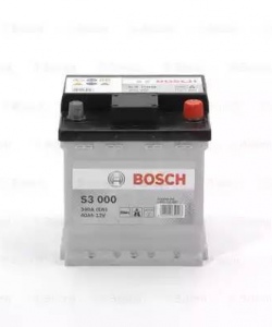 BOSCH 0092S30000 Аккумулятор BOSCH S3 12V 40AH 340A ETN 0(R+) B13