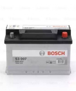 BOSCH 0092S30070 Аккумулятор BOSCH S3 12V 70AH 640A ETN 0(R+) B13